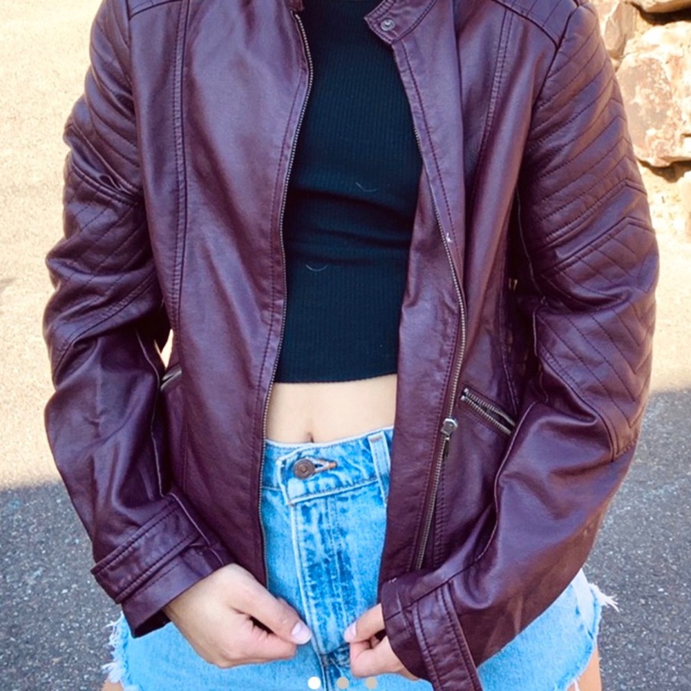 international Concepts Classy Leather Jacket